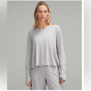 NWOT lululemon Modal relaxed fit lounge long sleeve
